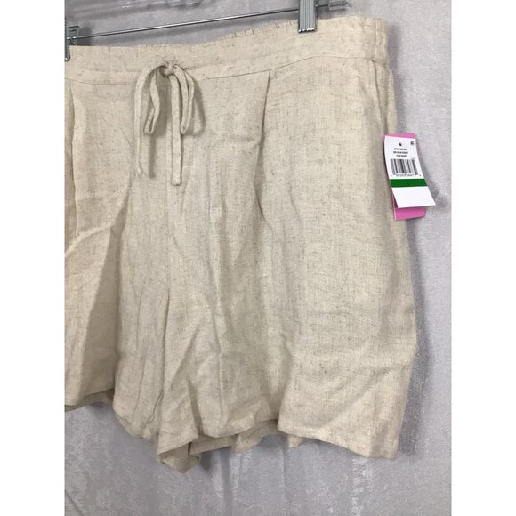 Riley & Rae Drawstring Shorts Large Calm Desert - Picture 2 of 5
